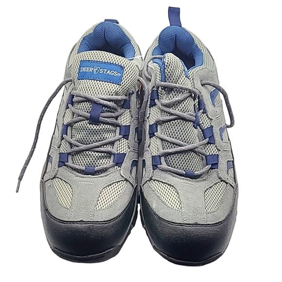 Deer Stags Hanger Waterproof Hiking Shoes Men\'s Size 11.5 Gray/Blue main image 4